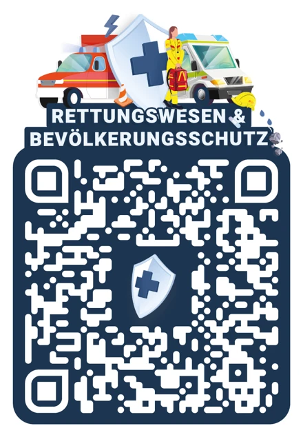QR-Code zur Seite Rettungswesen und Bevölkerungsschutz