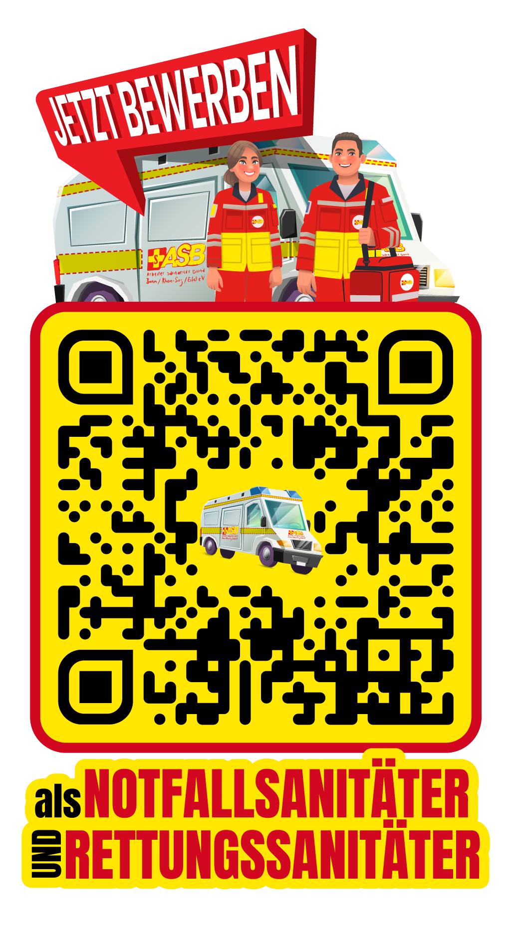 ASB Ambulante Pflege QR Code